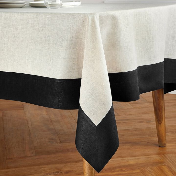 Solino Home 100% Pure Linen Tablecloth | Contempo
