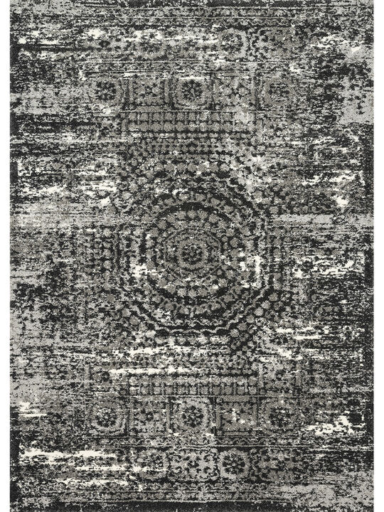 Viera VR11 Graphite/Black 3'10" x 5'7" Rug