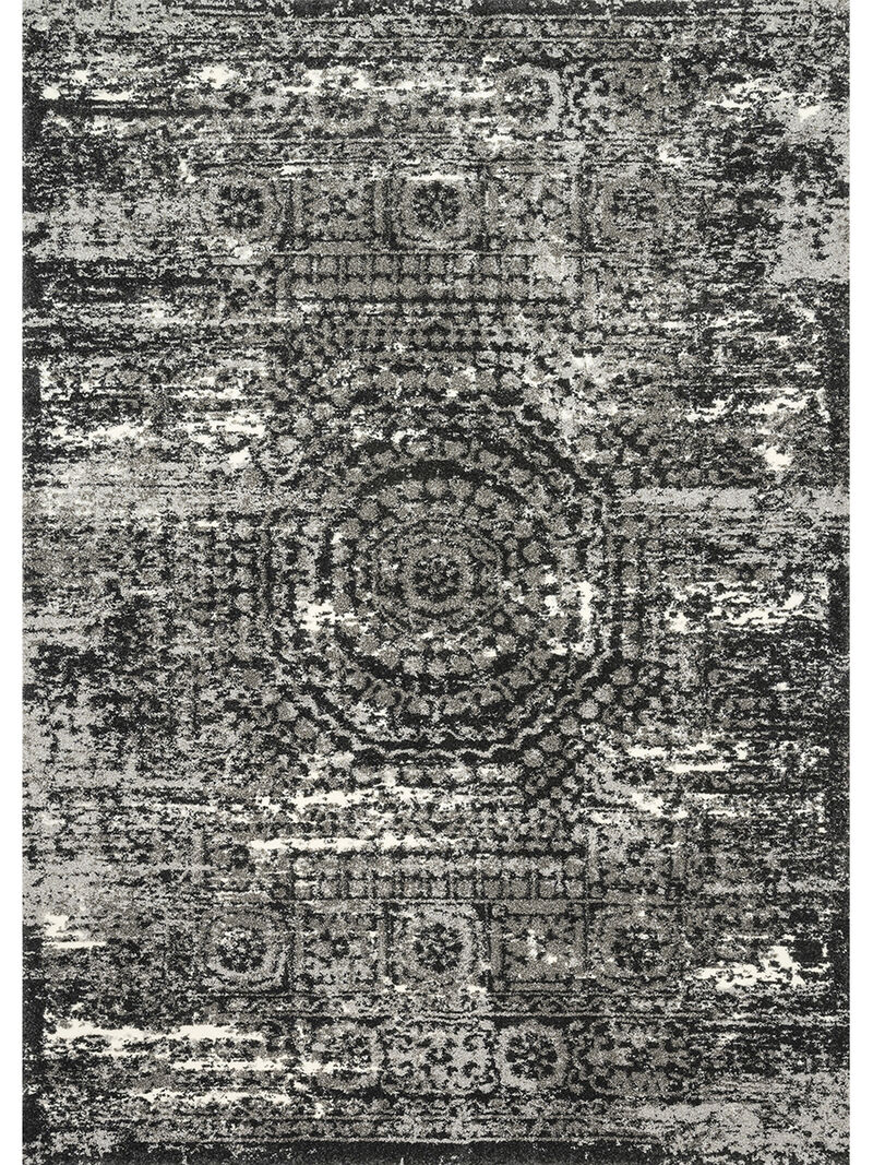Viera VR11 Graphite/Black 3'10" x 5'7" Rug
