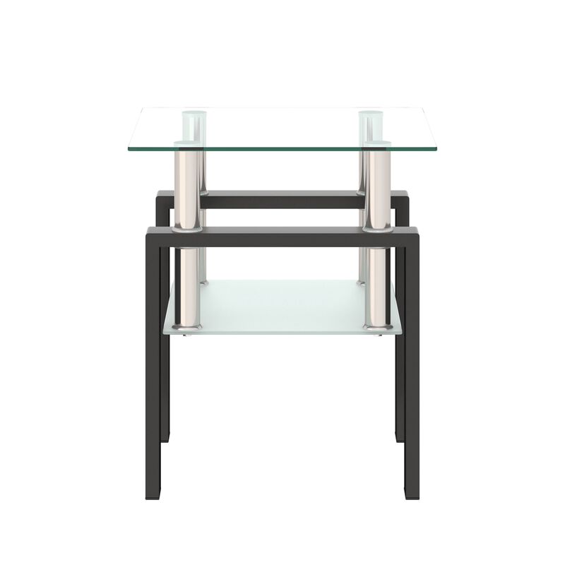 1-Piece Modern Tea Table Versatile Coffee Table & End Table for Any Space