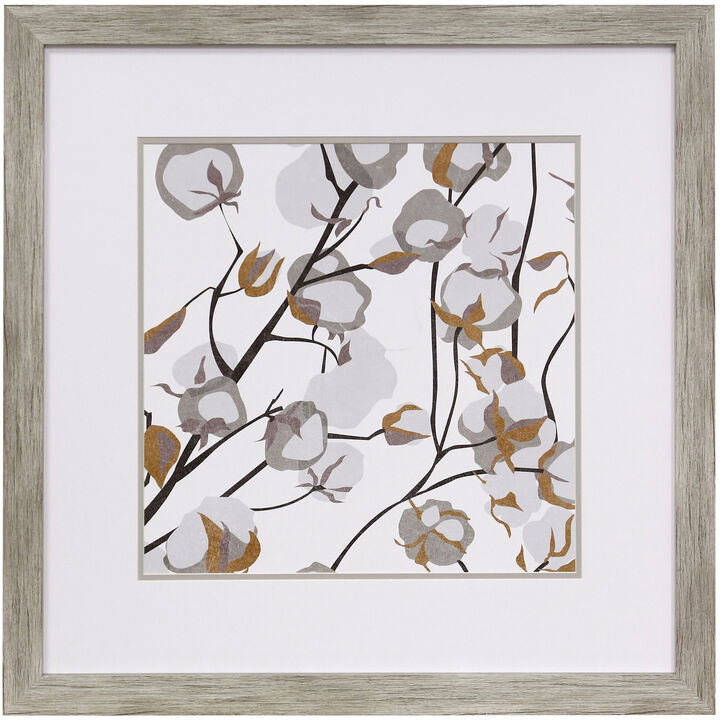 Cotton Balls I Framed Print