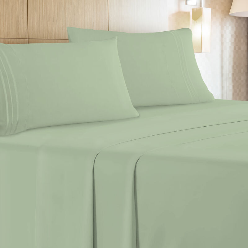 1800 Series Double Brushed Cooling Microfiber Sheet Set