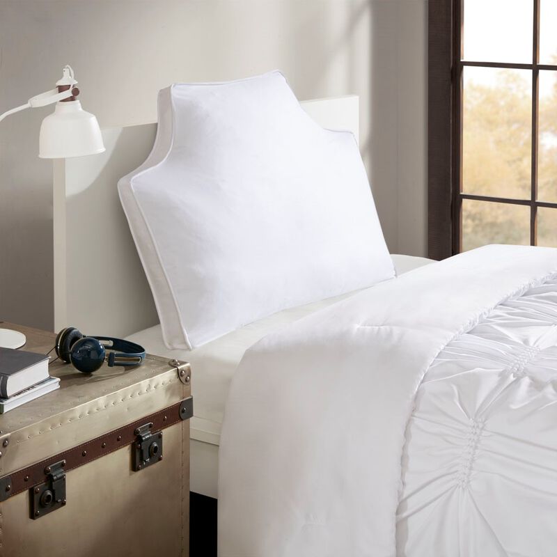Gracie Mills Cypria Oversized 100% Cotton Canvas Headboard Pillow