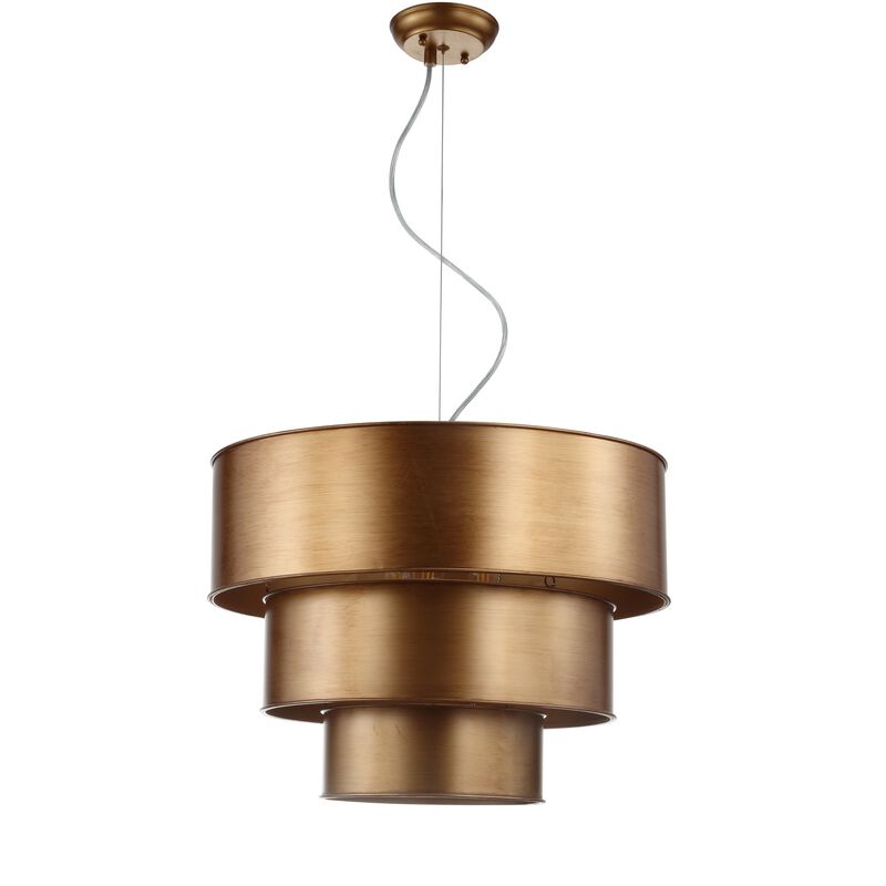 Lynn 3-Tier Metal LED Pendant