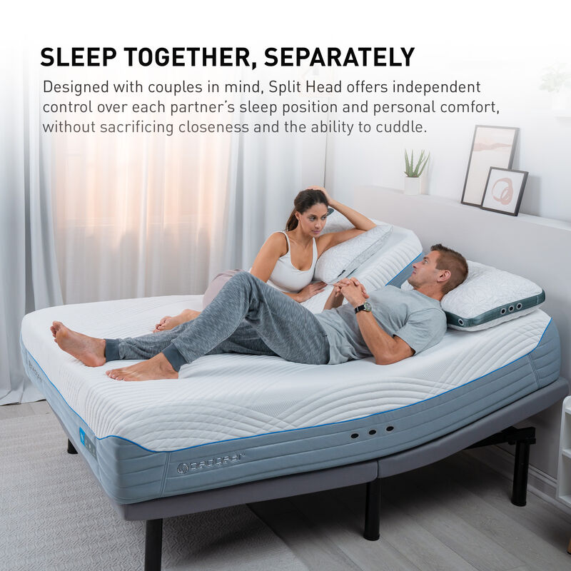 H4 Split Head California King Hybrid Mattress