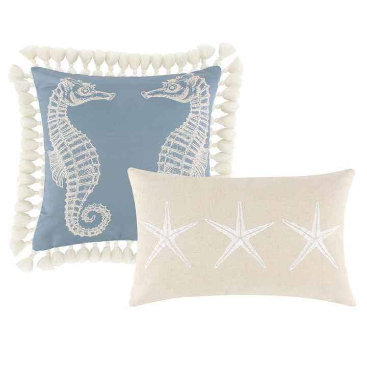 Barefoot Bungalow Atlantis Jade Quilt and Pillow Sham Set - 5-Piece - 90x90"