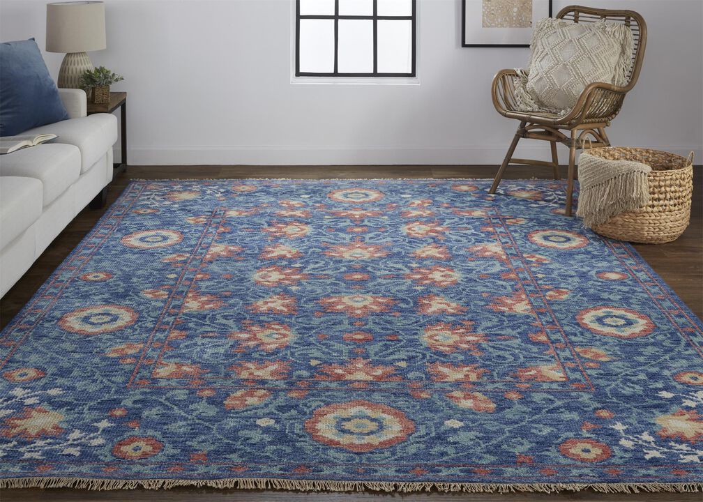 Beall 6713F Blue  7'9" X 9'9" Rug