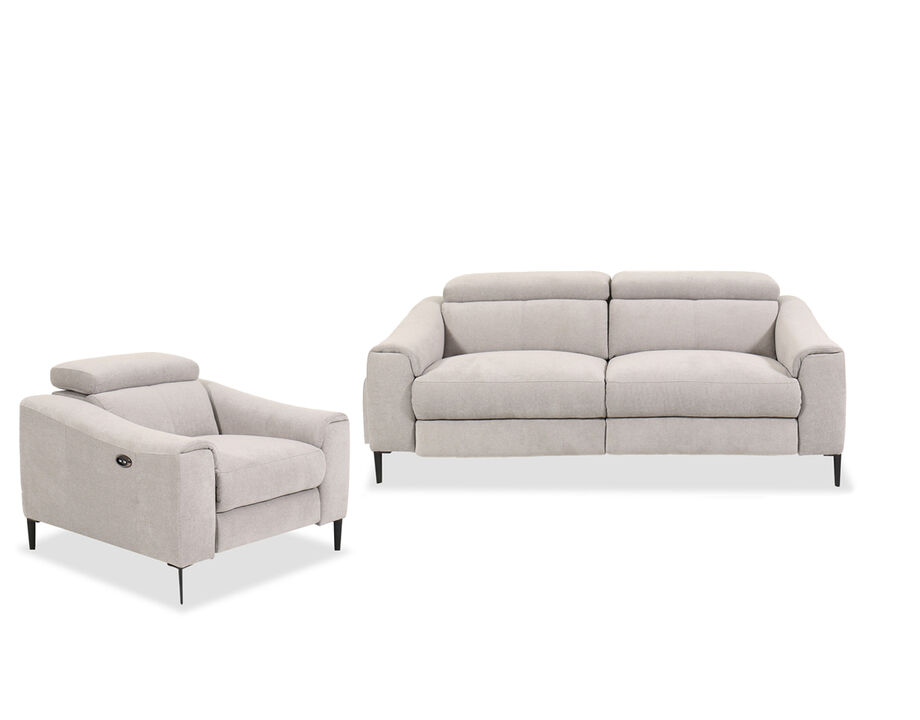 Flint 2 Piece Living Set