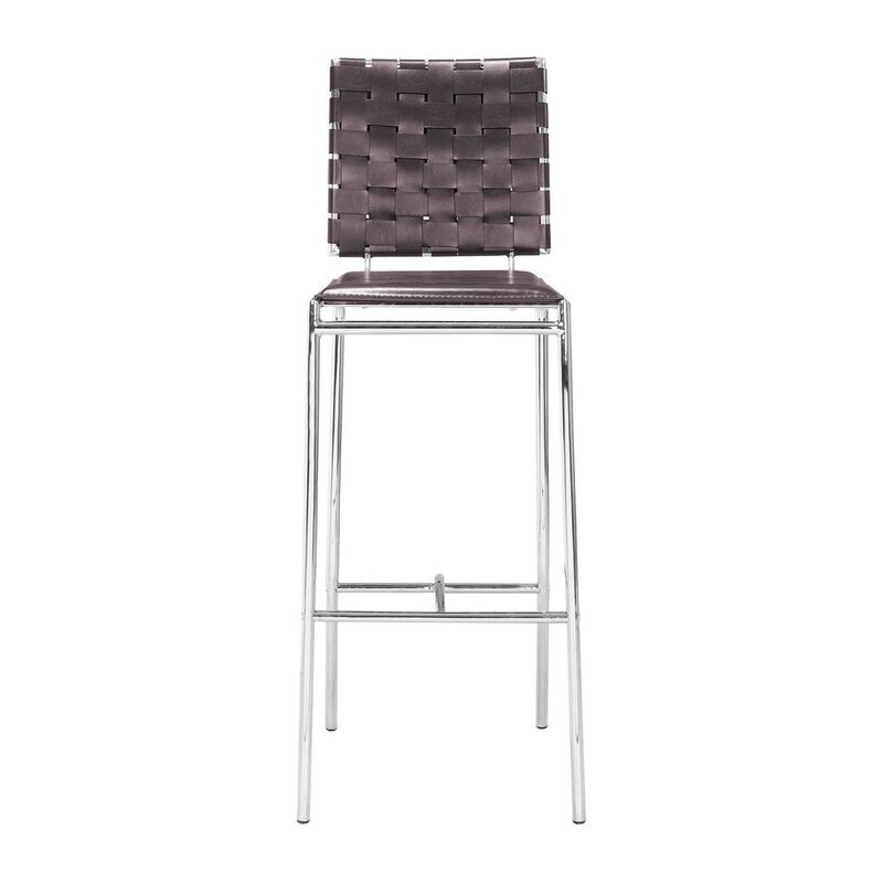 Belen Kox Cross Barstool Espresso