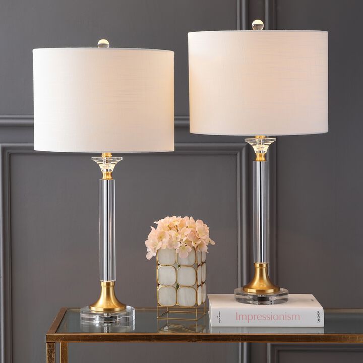 Mark Crystal/Metal LED Table Lamp