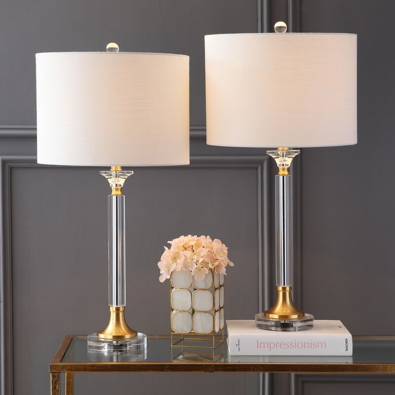 Mark Crystal/Metal LED Table Lamp