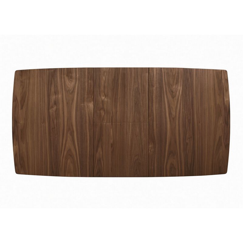 30 Inch Mid Century Modern Wooden Dining Table, Brown-Benzara
