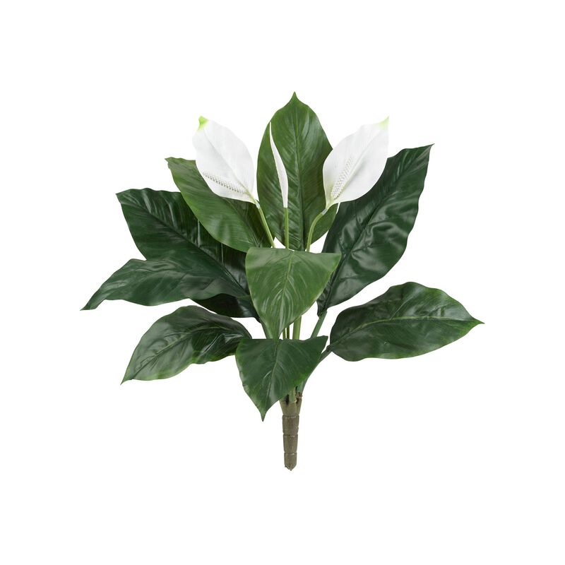 Hivvago 24" Spathifyllum Artificial Plant (Set of 3)