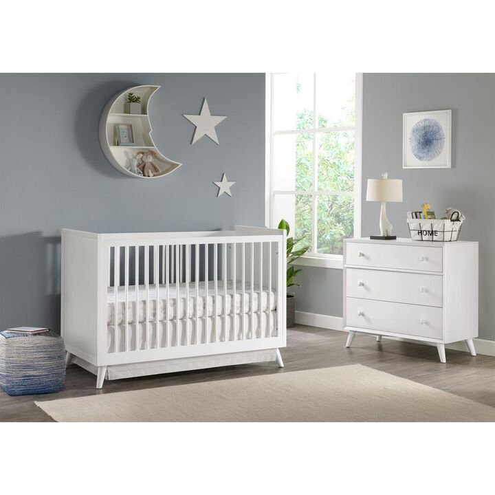 Oxford Baby Dawson 3 Drawer Dresser White