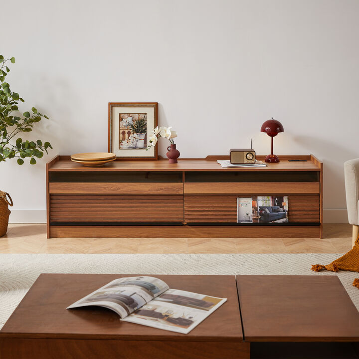 Modern Cabinet TV Stand for TVS 70-79 inches