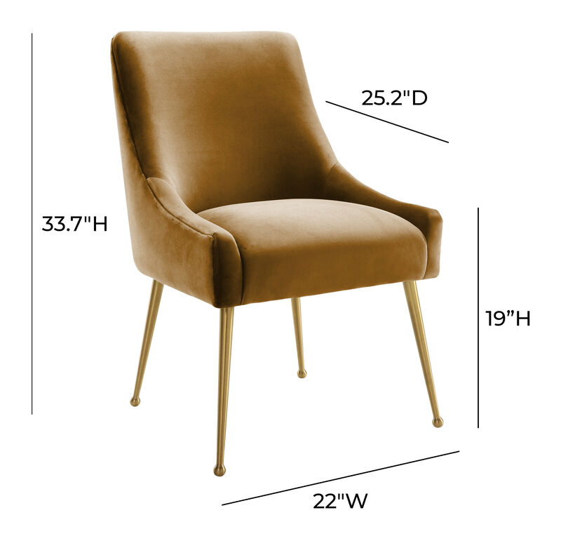 Beatrix Velvet Side Chair