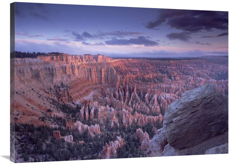 Amphitheater from Bryce Point, Bryce Canyon National Park, Utah-Canvas Art-40x30