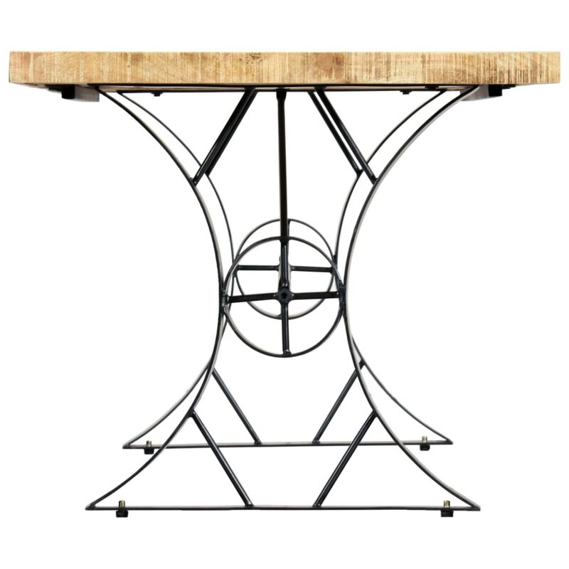 vidaXL Dining Table 70.9"x35.4"x29.9" Solid Mango Wood