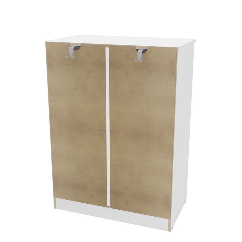 Polifurniture Juliette Modern 5 Drawer Dresser, White