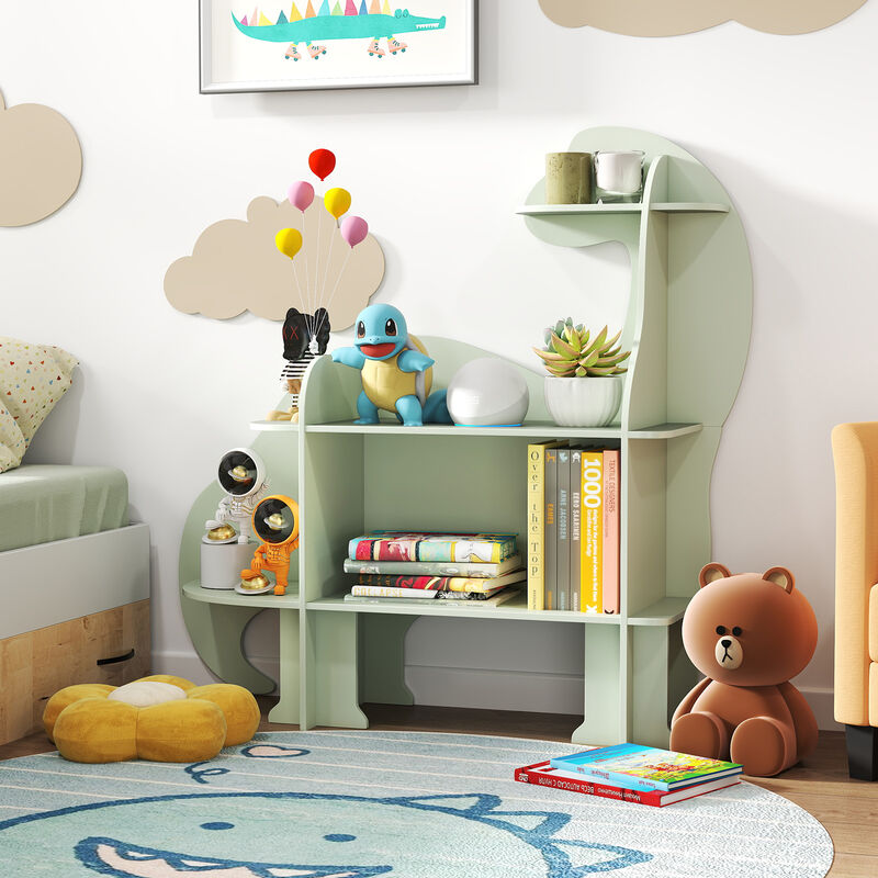 3-Tier Dinosaur Kids Bookshelf for Children