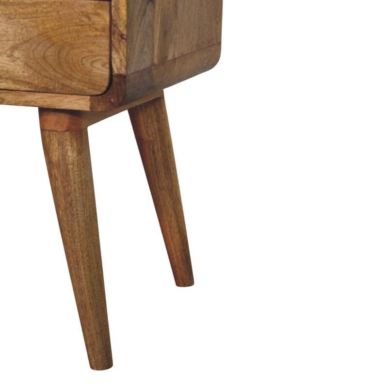 Artisan Furniture Solid Wood Newton Oak-ish Nightstand