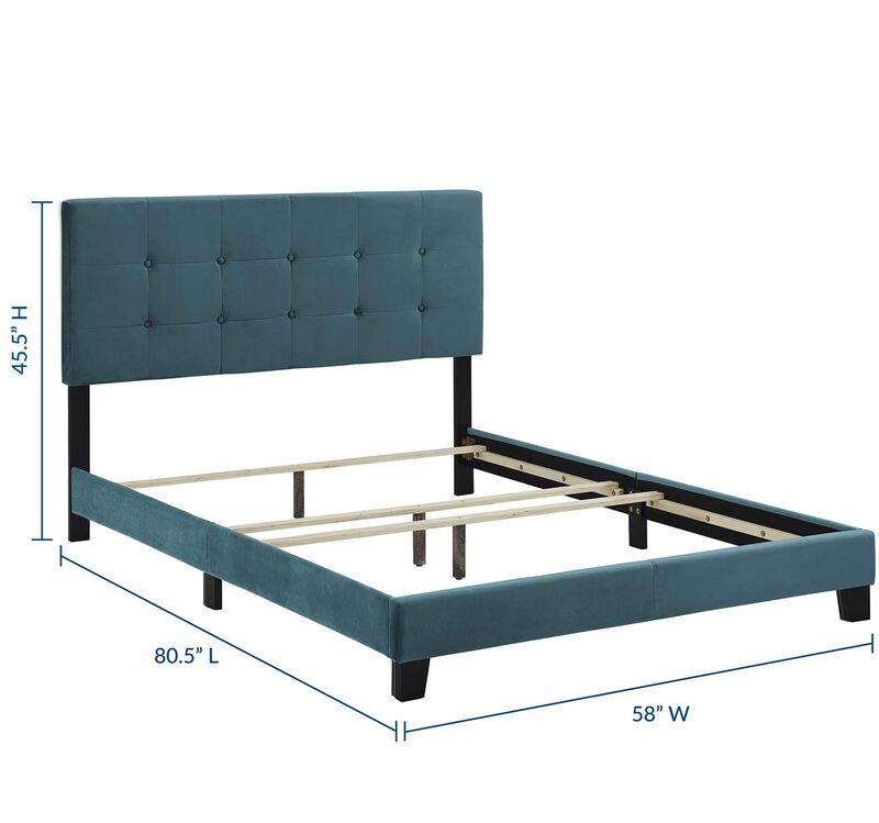Modway - Amira Full Performance Velvet Bed
