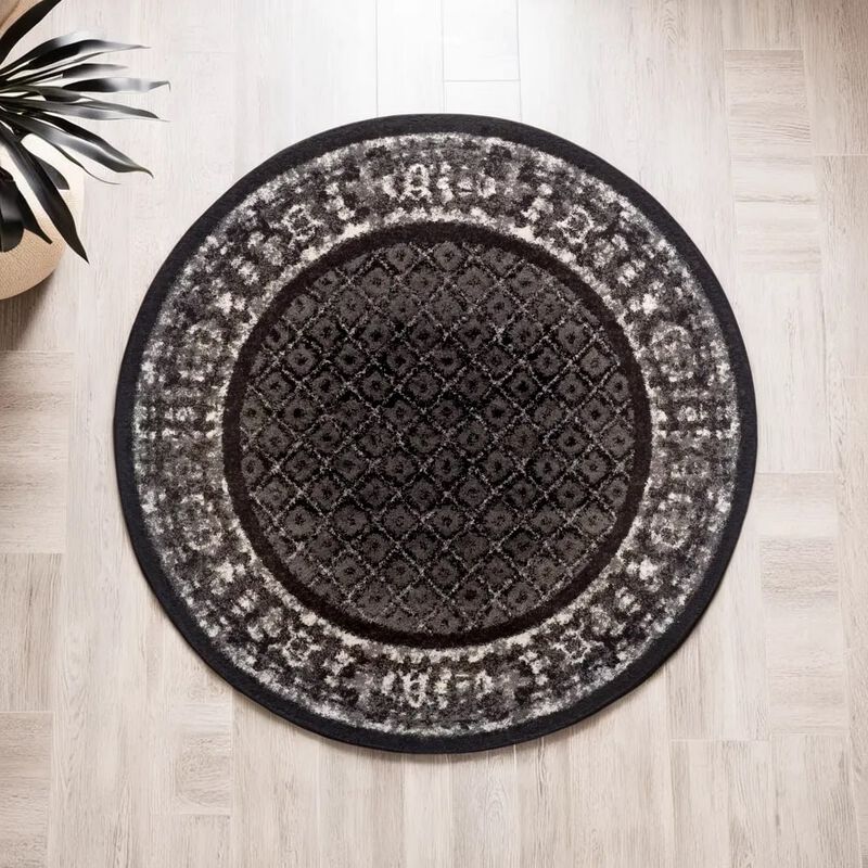 Belen Kox Moonlit Reflections Round Area Rug, Belen Kox