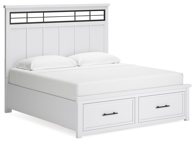 Ashbryn Panel Storage Bed