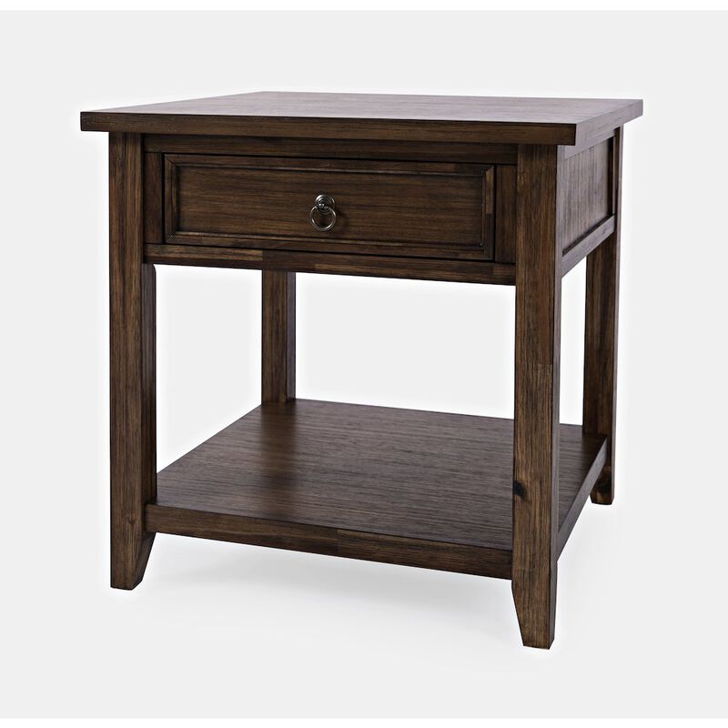 Jofran Inc. Bakersfield End Table with Drawer