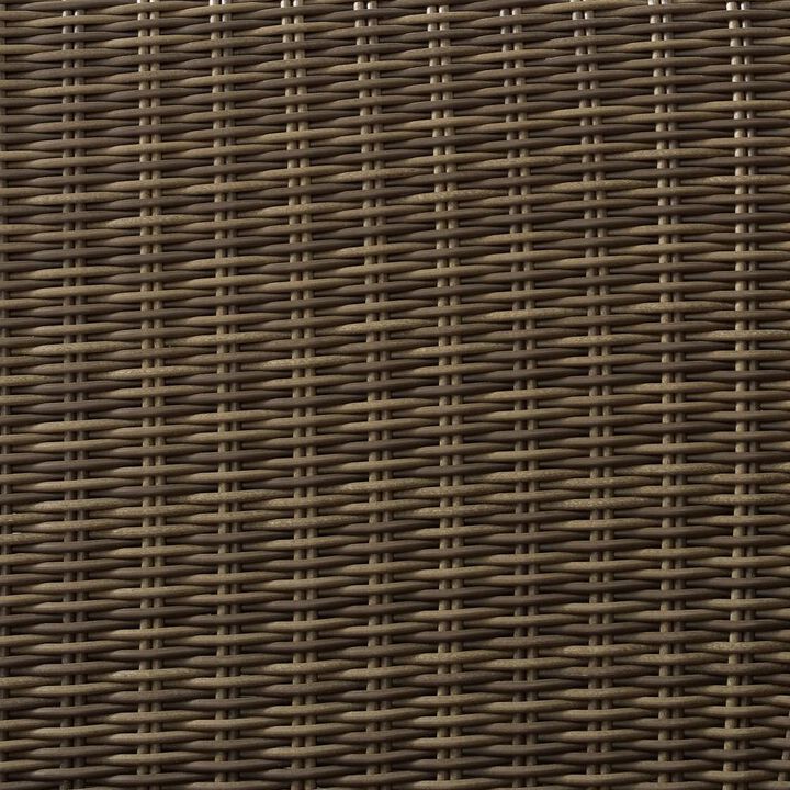 Crosley Furniture Bradenton Outdoor Wicker Coffee Table Weathered Brown