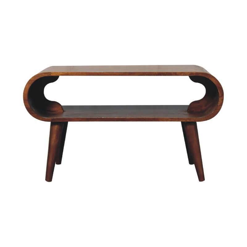 Artisan Furniture Open Chestnut  Solid Wood Coffee Table