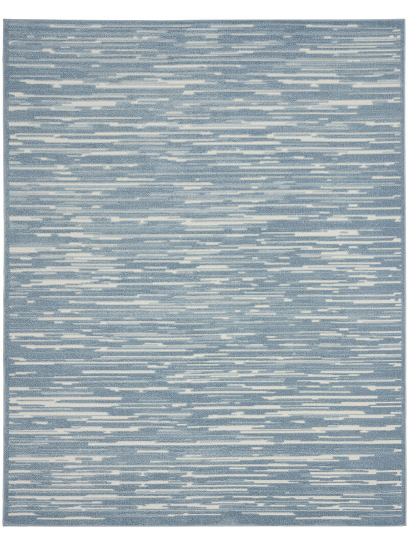 Care Free CAF04 Blue 7'10" x 9'10" Rug