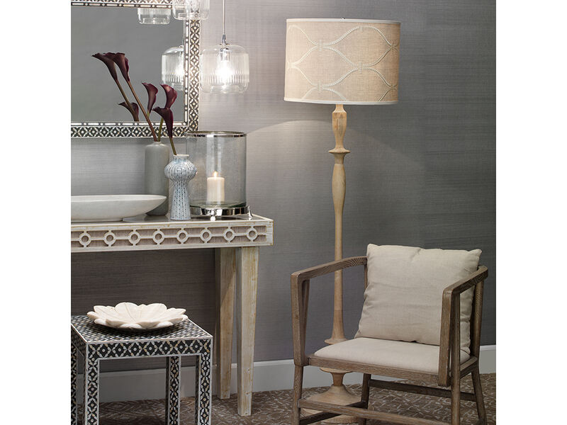 Petite Paro Wood Floor Lamp
