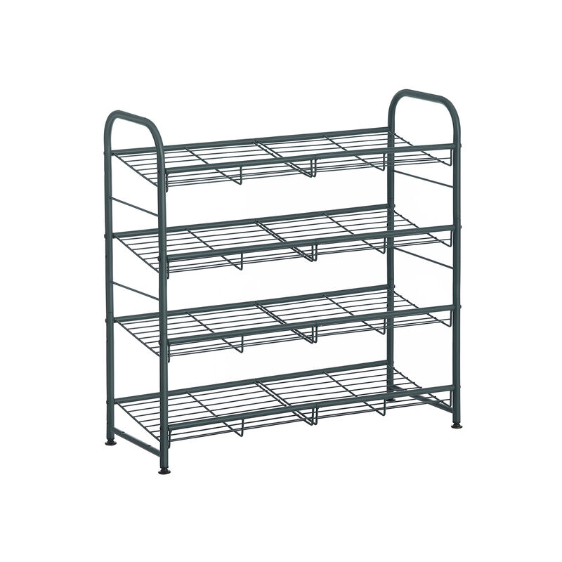 Stackable Shoe Rack - Space-Saving Shoe Organizer for Efficient Storage