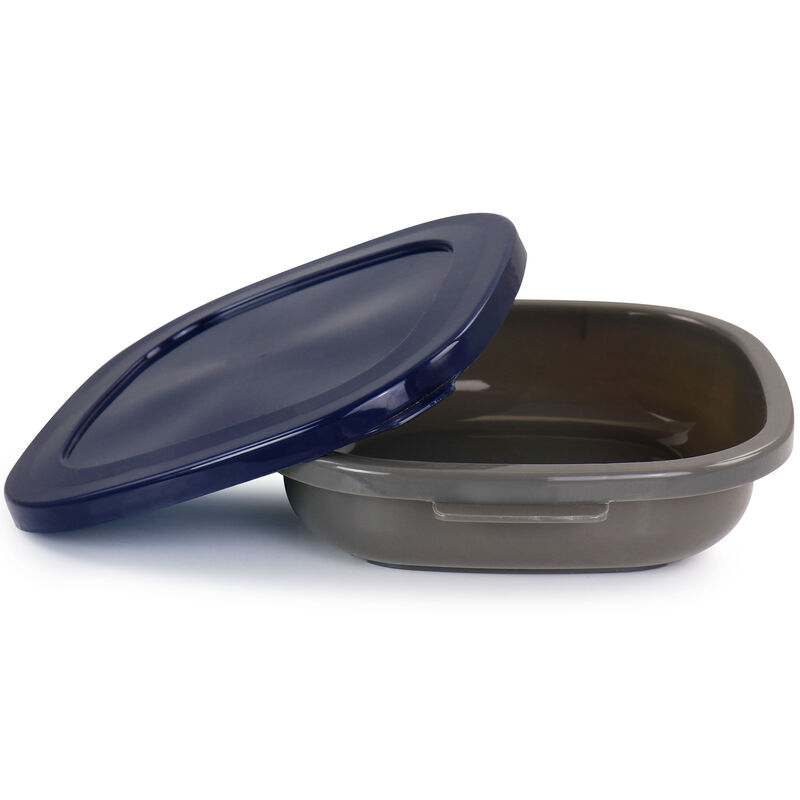 Oster Flat Bluemarine 3 Piece Grater and Container Set in Navy