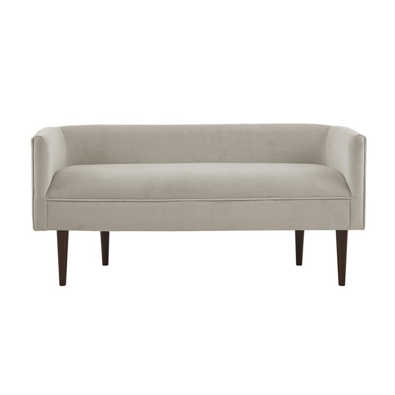Belen Kox Linen Upholstered Accent Bench, Cream, Belen Kox
