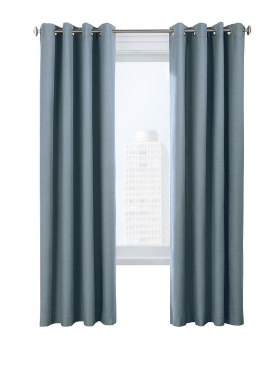 Thermalogic Ventura Triple Pass Foamback Blackout Top Panel With 8 Metal Grommets - 104x84", Natural