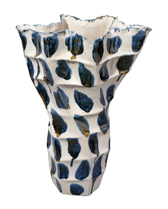 Seurat Tall Ceramic Vase