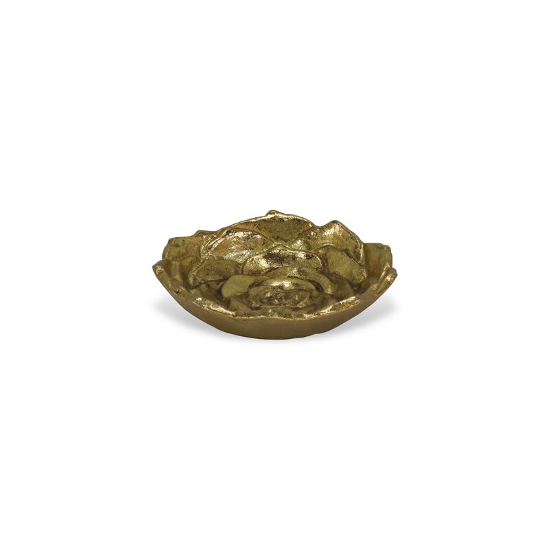 Ellis Cast Iron Table Decor - Lotus