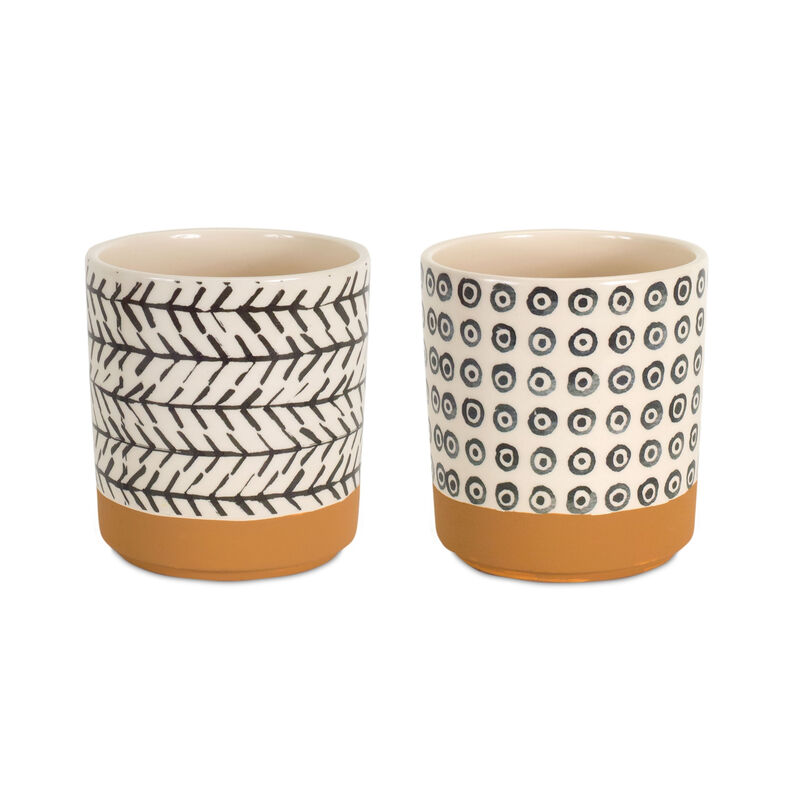 Pot (Set of 4) – Decorative Plant Pots for Home and Garden Decor