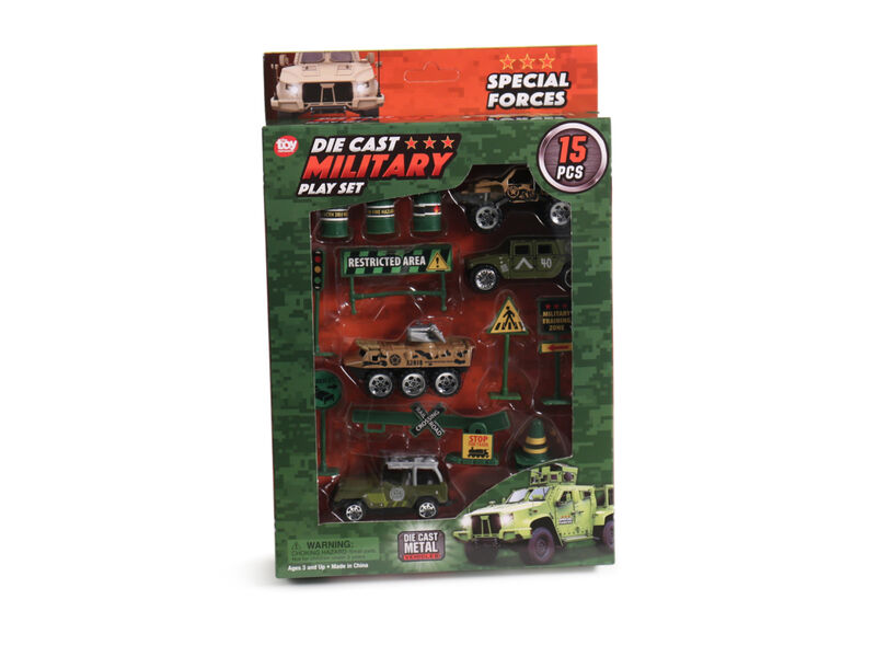 Die-cast Military Play Set
