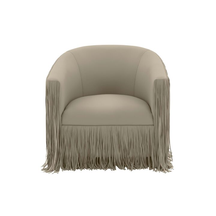 Shag Me Vegan Leather Swivel Chair Shag Me Vegan Leather Swivel Chair