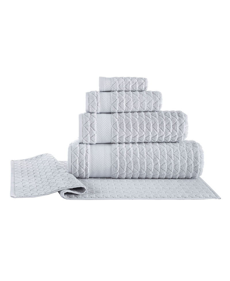 Brooks Brothers Herringbone 2 pcs Wash Towels