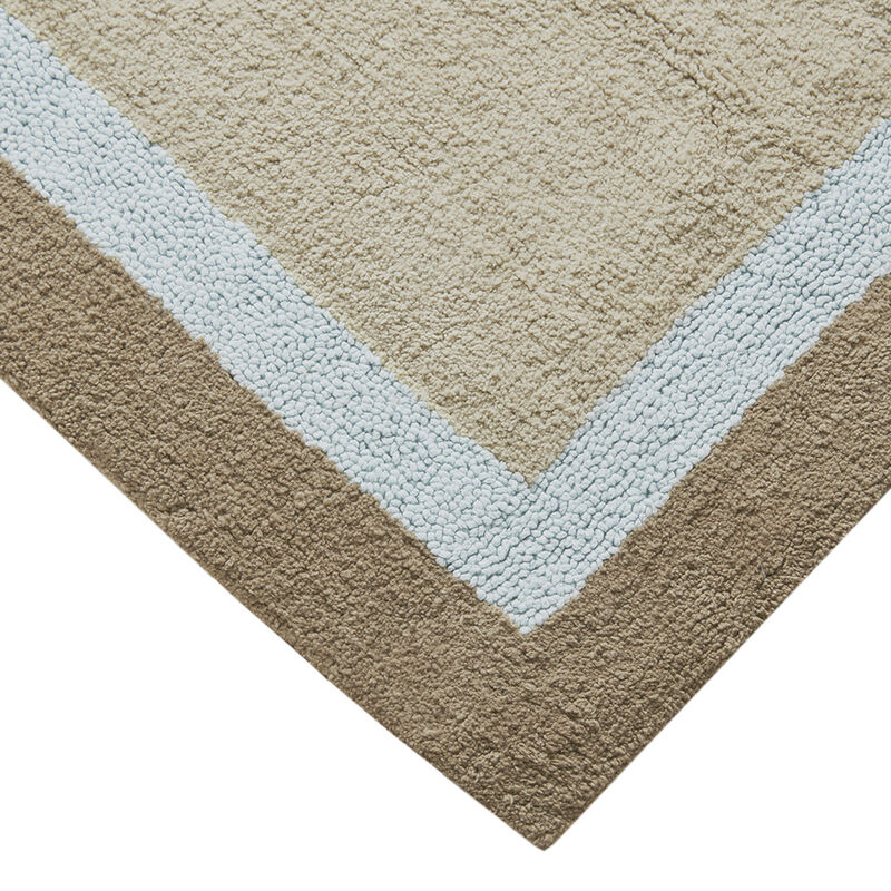 Gracie Mills Nixon Non Skid Cotton Tufted Bath Rug - 24x60"