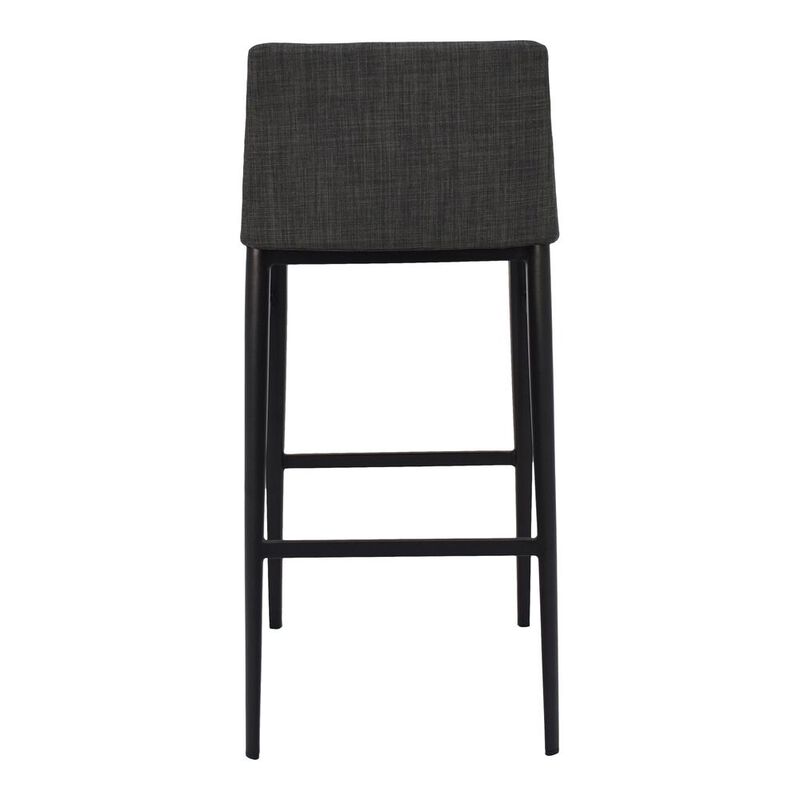 Moe's Home Collection BARON BARSTOOL CHARCOAL