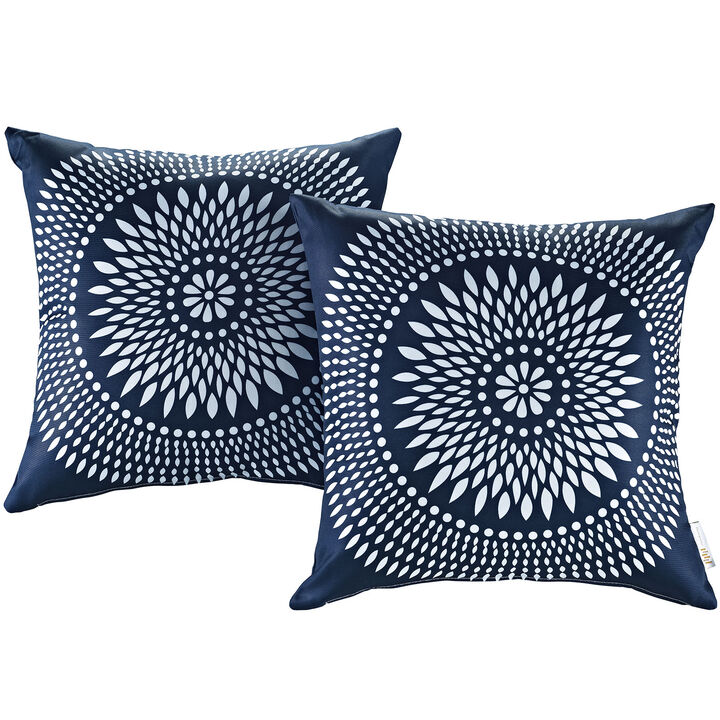 Cartouche Modway Two Piece Outdoor Patio Pillow Set