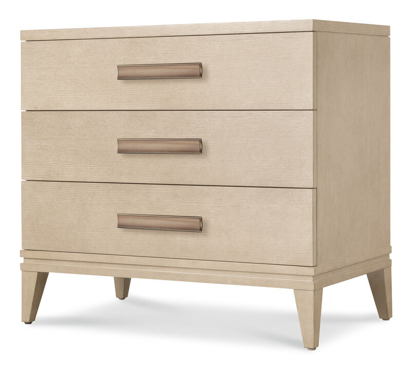 Wes2od 3-Drawer Nightstand