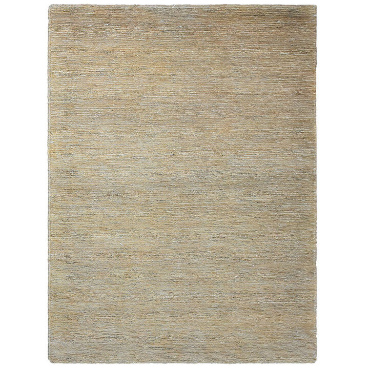 HAND WOVEN JUTE ECO-FRIENDLY Solid AREA RUGS  - 8'x10', Rectangle Shape, Beige Color, Solid Plain, High Pile, Natural Fiber, Outdoor Indoor Handmade Area Rugs for Living Room, Bed Room (J00067)