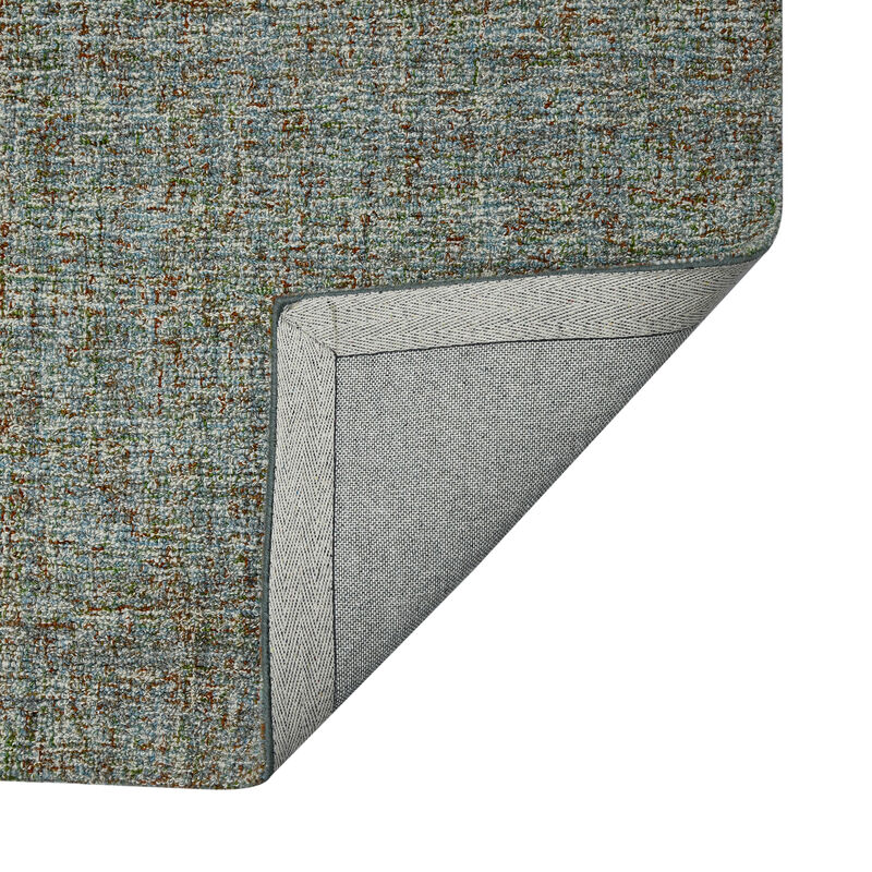 Laurel Farmhouse Plaid Hand-Tufted Blue Spruce Area Rug, 7'6" X 9'6"