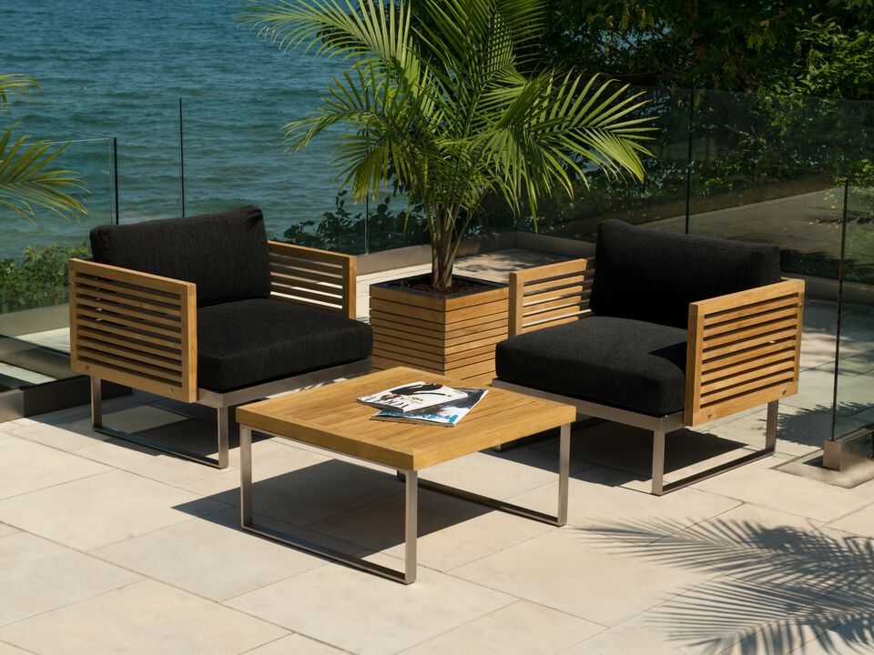 Monterey Patio Chat Chair (Set of 2)